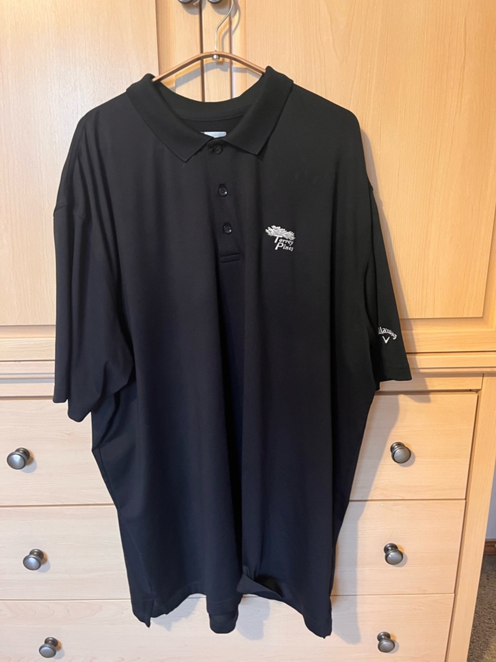 Callaway Golf, Opti-Dri Men’s Polo Shirt from Torrey Pines, XXL